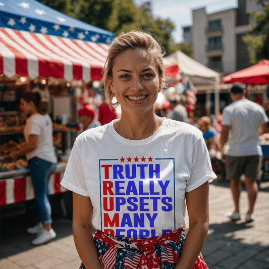 Trump Truth Really Upsets Many People T-Shirt - Mallard Moon Gift Shop