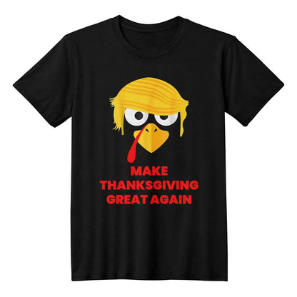Funny Trump Turkey - Make Thanksgiving Great Again -Bella Jersey Tee Shirt - Mallard Moon Gift Shop