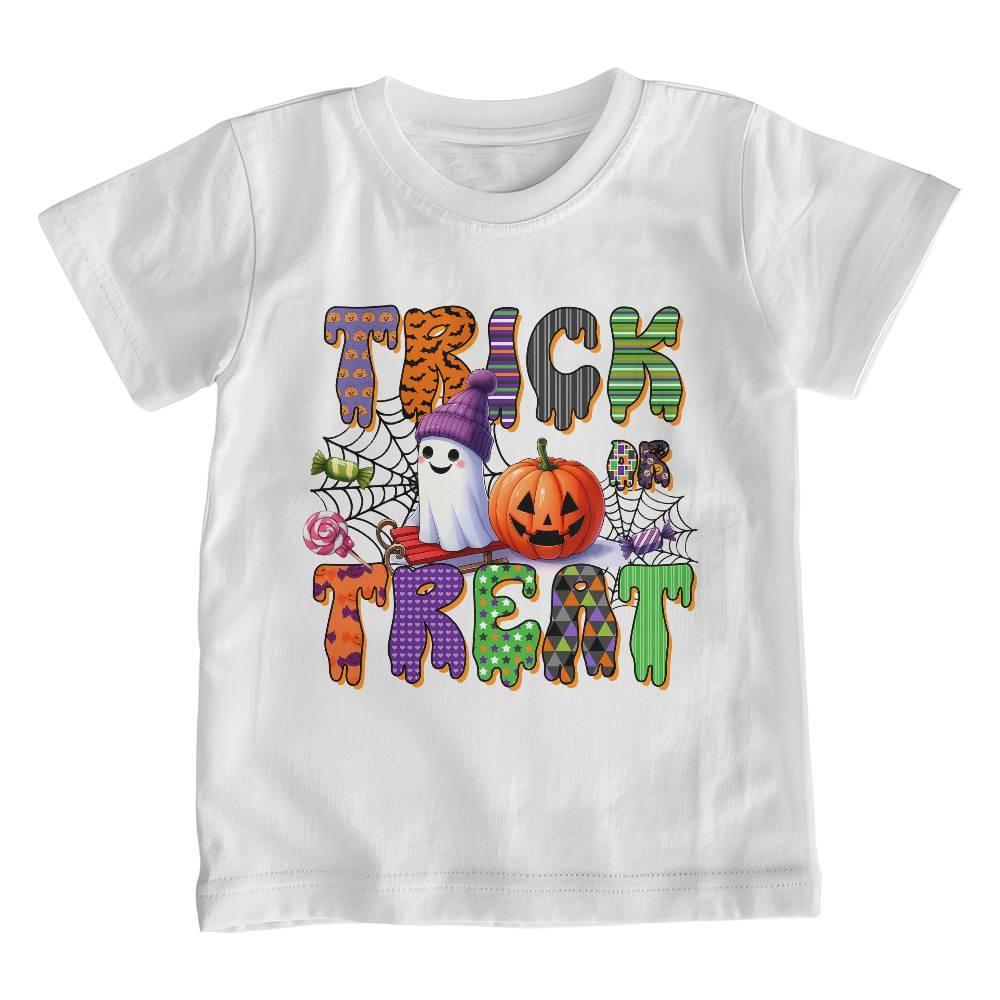 Trick or Treat Halloween Youth T-shirt - Mallard Moon Gift Shop