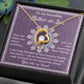 Mother-in-Law Gift I am Truly Blessed for the Memories Ahead Heart Pendant Necklace - Mallard Moon Gift Shop