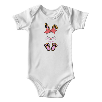 Adorable Personalized Bunny Baby Bodysuit - Mallard Moon Gift Shop