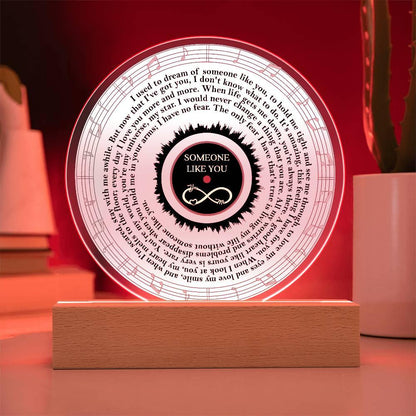 To My Soulmate - Someone Like You - Heartfelt Message Acrylic Plaque - Mallard Moon Gift Shop