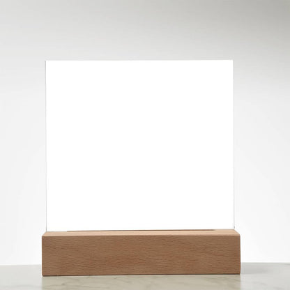 When Penguins Find their Mate They Stay Together Forever Acrylic Plaque with Lighted LED Wooden Base - Mallard Moon Gift Shop