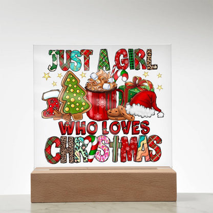 Just A Girl That Likes Christmas - Mallard Moon Gift Shop