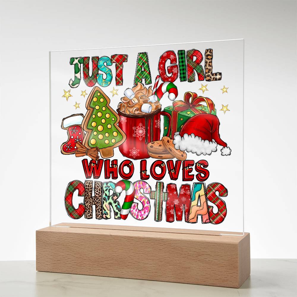 Just A Girl That Likes Christmas - Mallard Moon Gift Shop