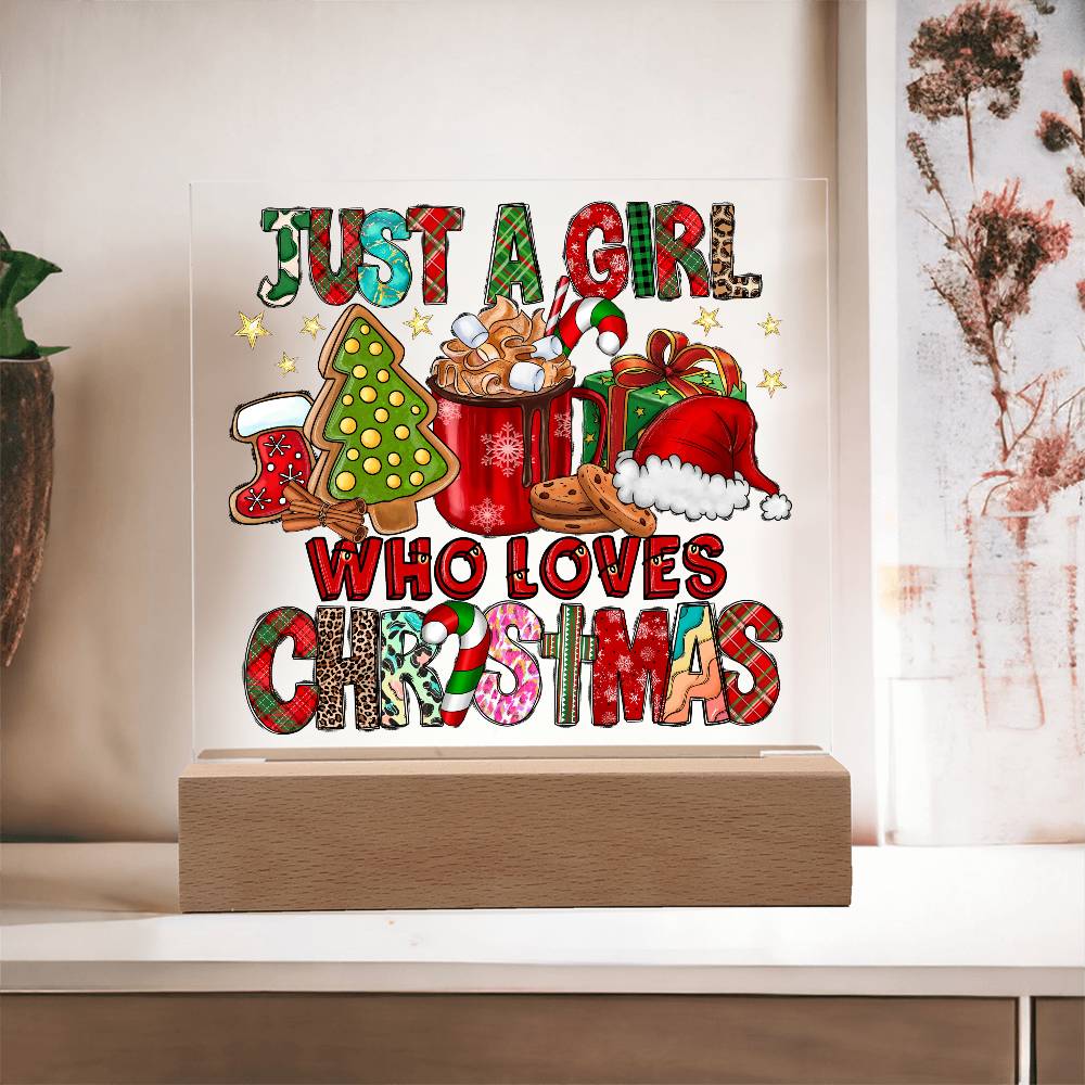 Just A Girl That Likes Christmas - Mallard Moon Gift Shop