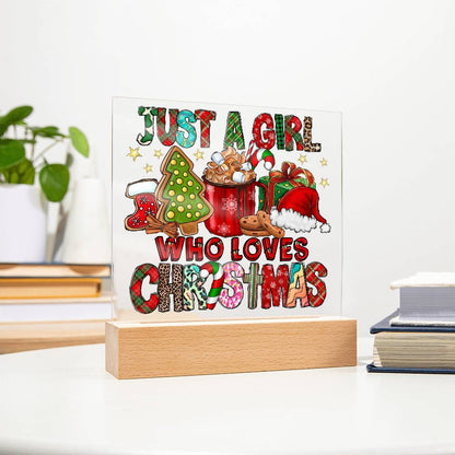 Just A Girl That Likes Christmas - Mallard Moon Gift Shop