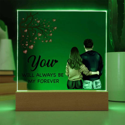 To My Soulmate You Will Always be My Forever Acrylic Plaque - Mallard Moon Gift Shop