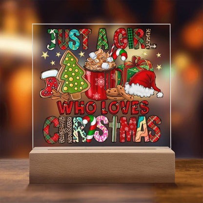 Just A Girl That Likes Christmas - Mallard Moon Gift Shop