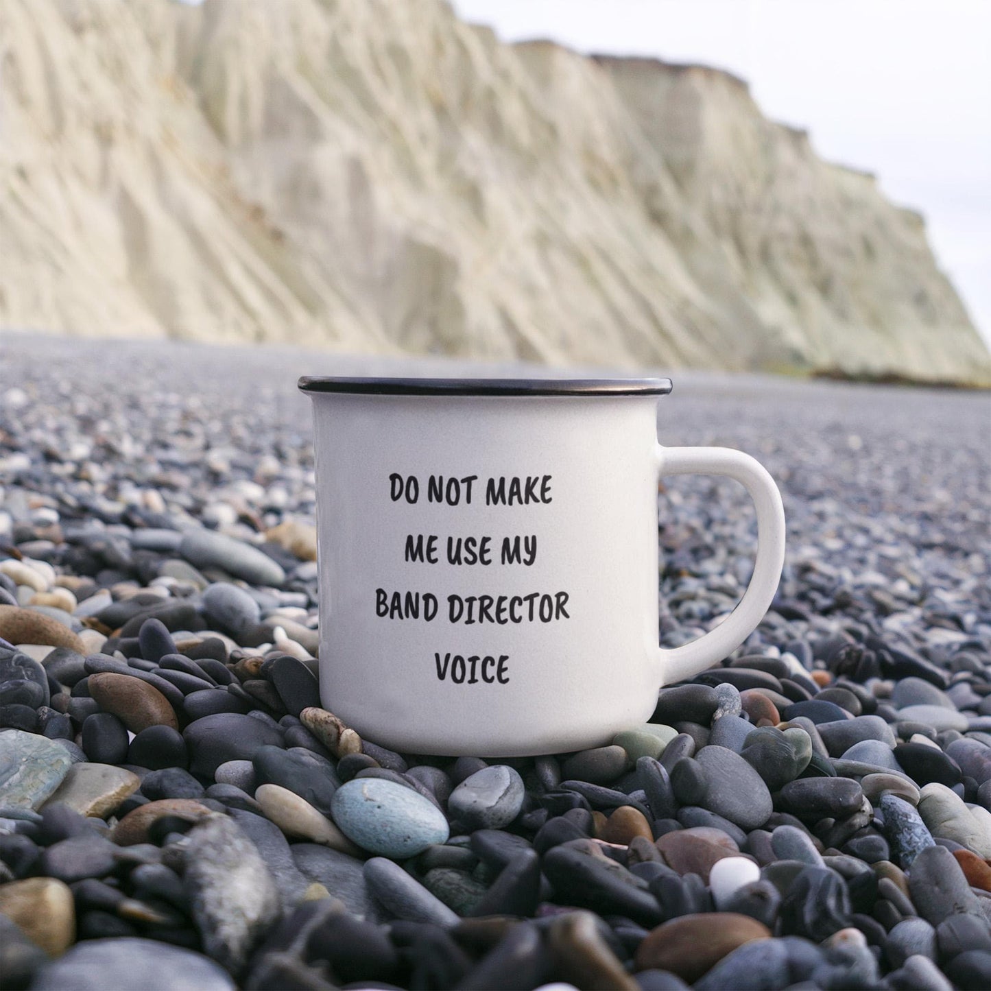 Do Not Make Me Use My Band Director Voice Funny Band Director Camping Mug – Gift for Music Teachers, Conductors & Band Geeks - Mallard Moon Gift Shop