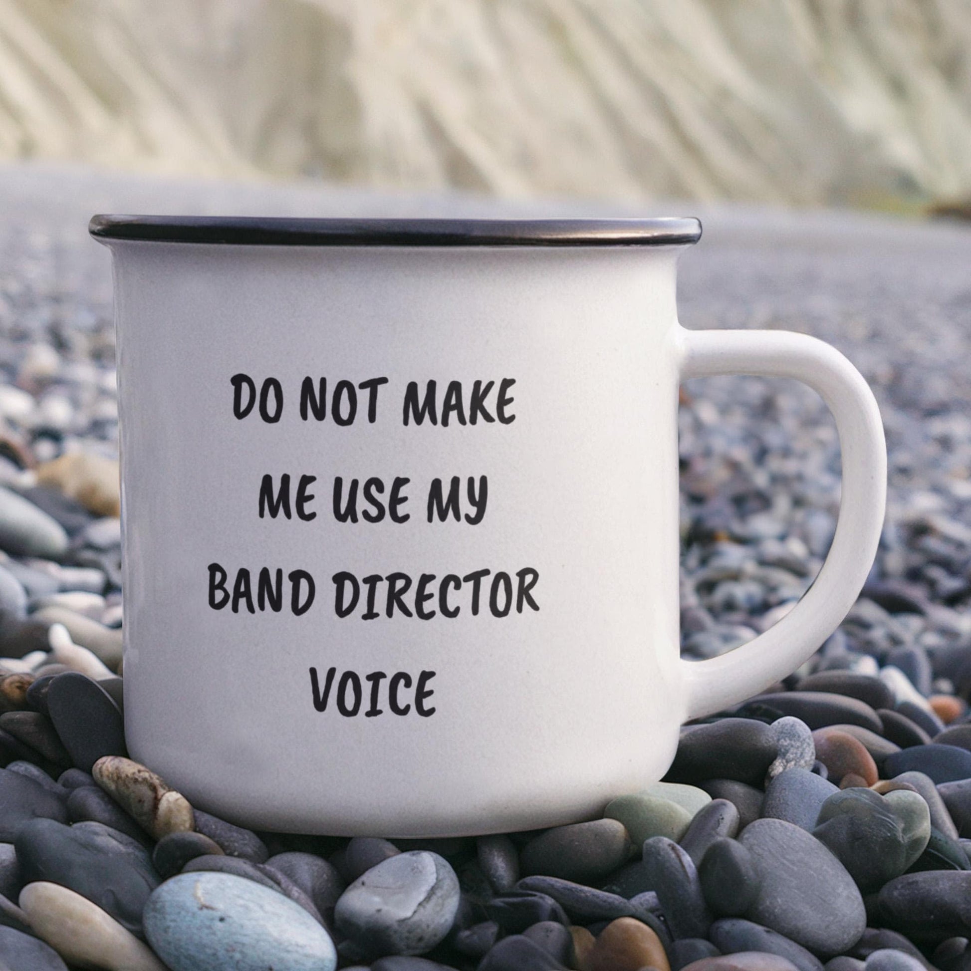 Do Not Make Me Use My Band Director Voice Funny Band Director Camping Mug – Gift for Music Teachers, Conductors & Band Geeks - Mallard Moon Gift Shop