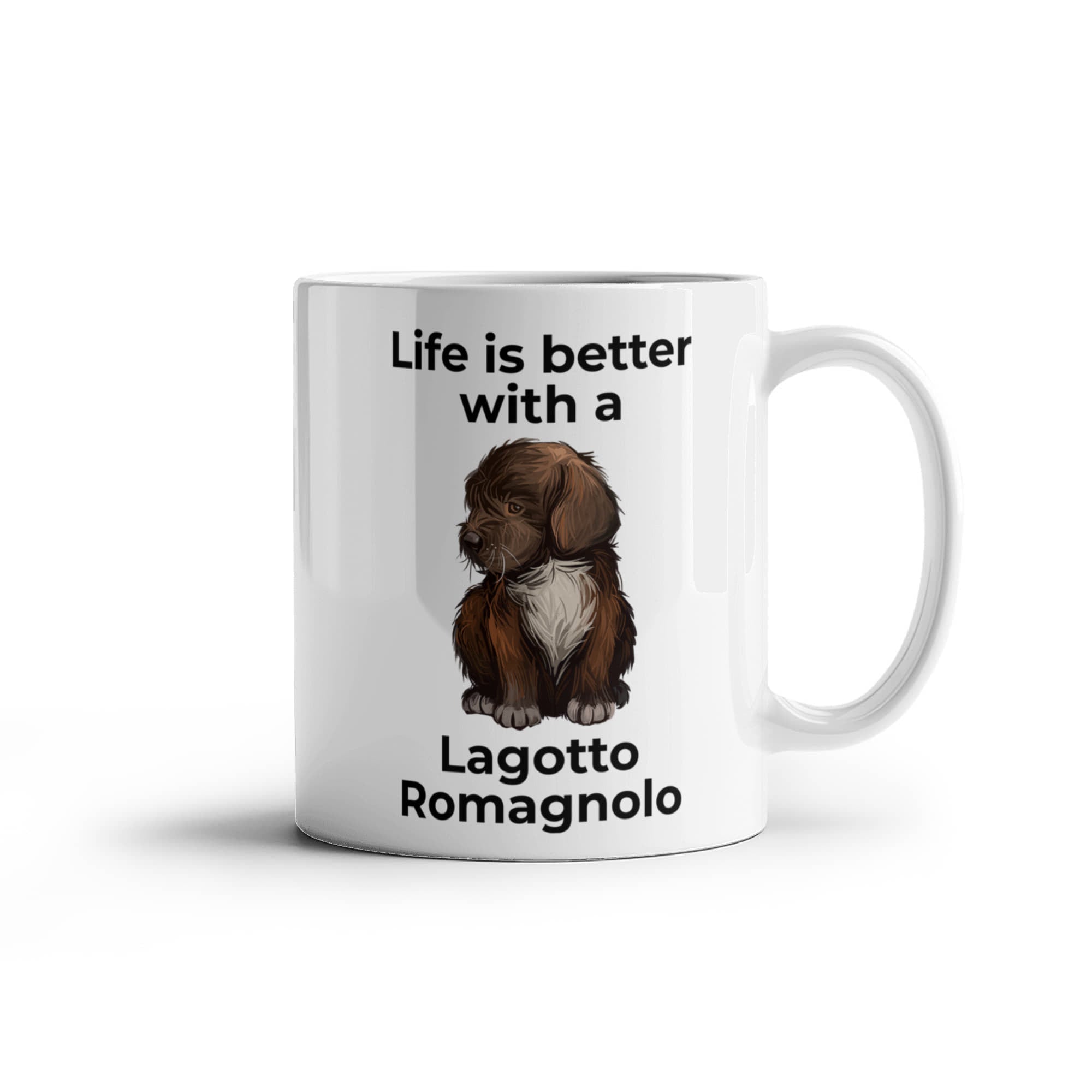 Life Is Better with a Lagotto Romagnolo Coffee Mug – Cute Dog Lover Gift for Lagotto Romagnolo Owners, Breeders & Pet Parents - Mallard Moon