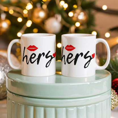 Her Love Mug – Ceramic Coffee Cup (11oz/15oz) Perfect for Romantic Occasions - Mallard Moon Gift Shop