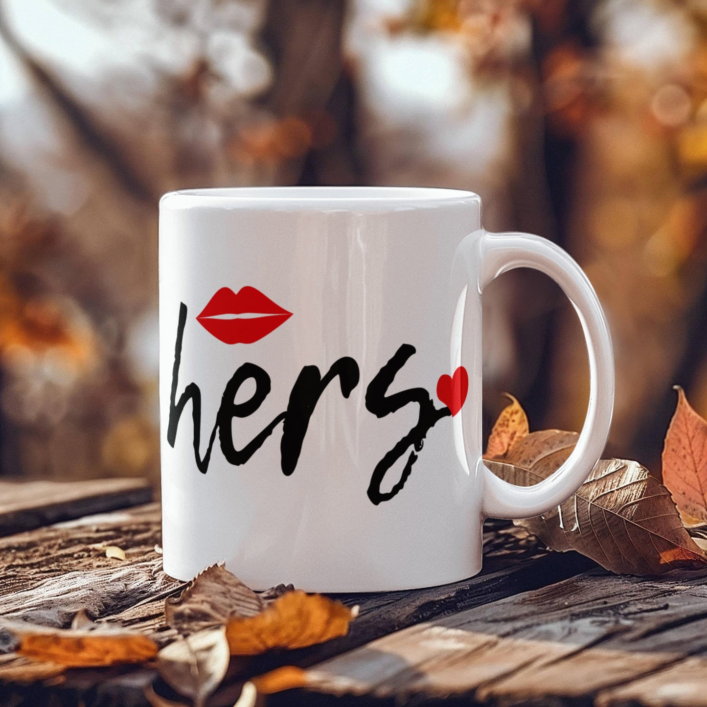 Her Love Mug – Ceramic Coffee Cup (11oz/15oz) Perfect for Romantic Occasions - Mallard Moon Gift Shop