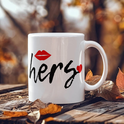 Her Love Mug – Ceramic Coffee Cup (11oz/15oz) Perfect for Romantic Occasions - Mallard Moon Gift Shop