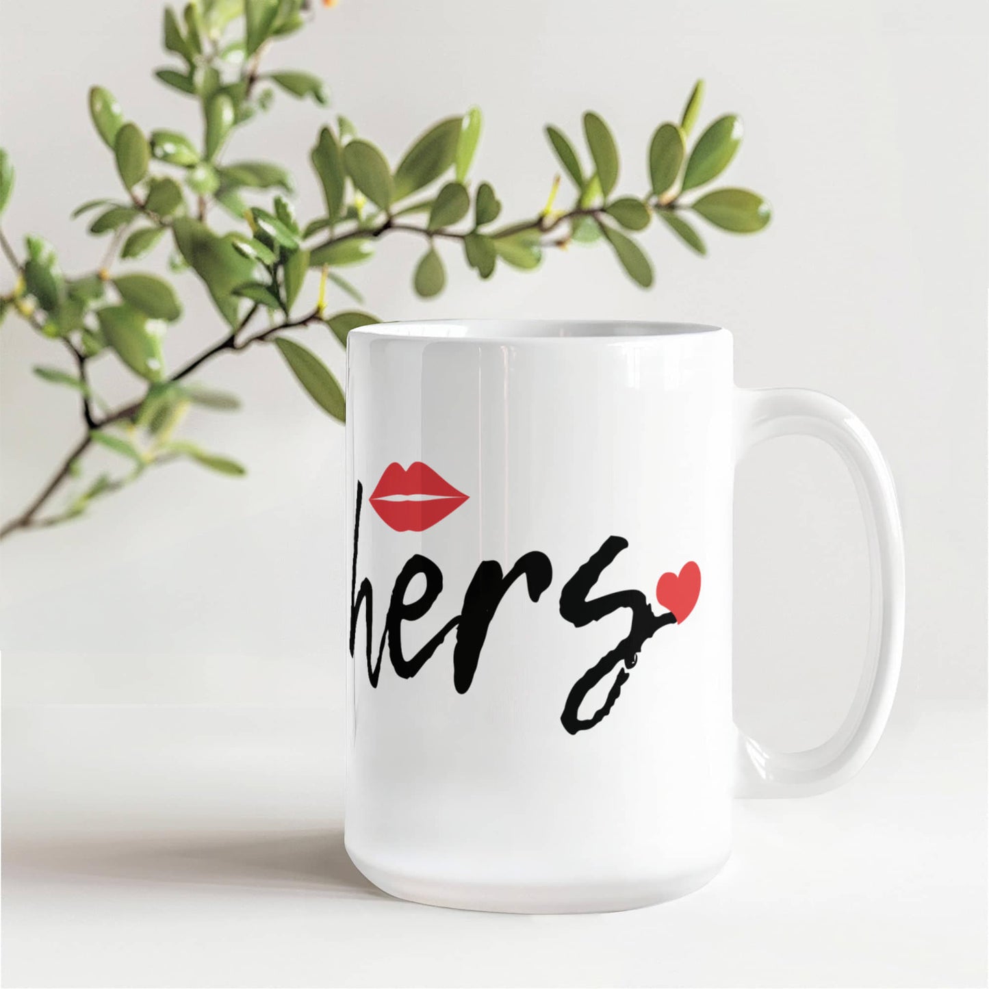 Her Love Mug – Ceramic Coffee Cup (11oz/15oz) Perfect for Romantic Occasions - Mallard Moon Gift Shop