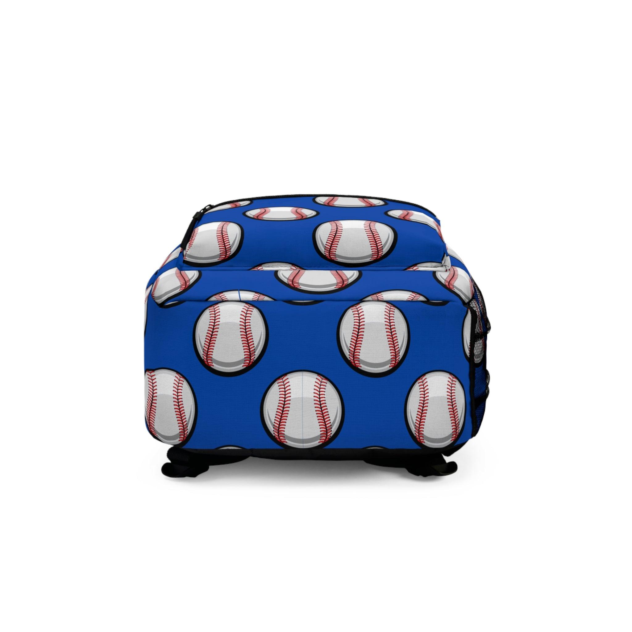 Baseball Blue Backpack - Mallard Moon Gift Shop