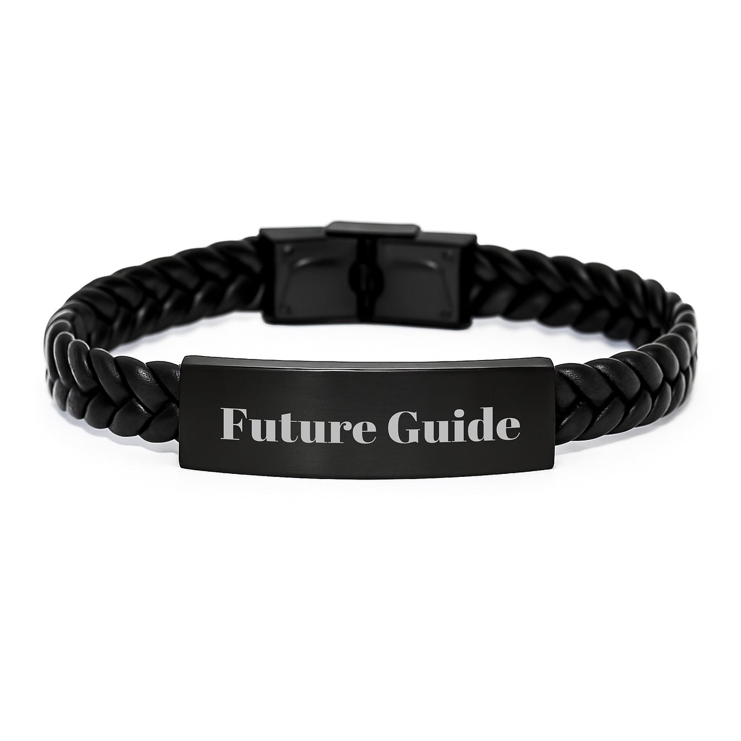 Inspirational Guide Gifts for Men, Women, Friends, and Family - Interlaced Leather Graduation Gift from Coworkers, Unique Future Guide Accessory - Image 1