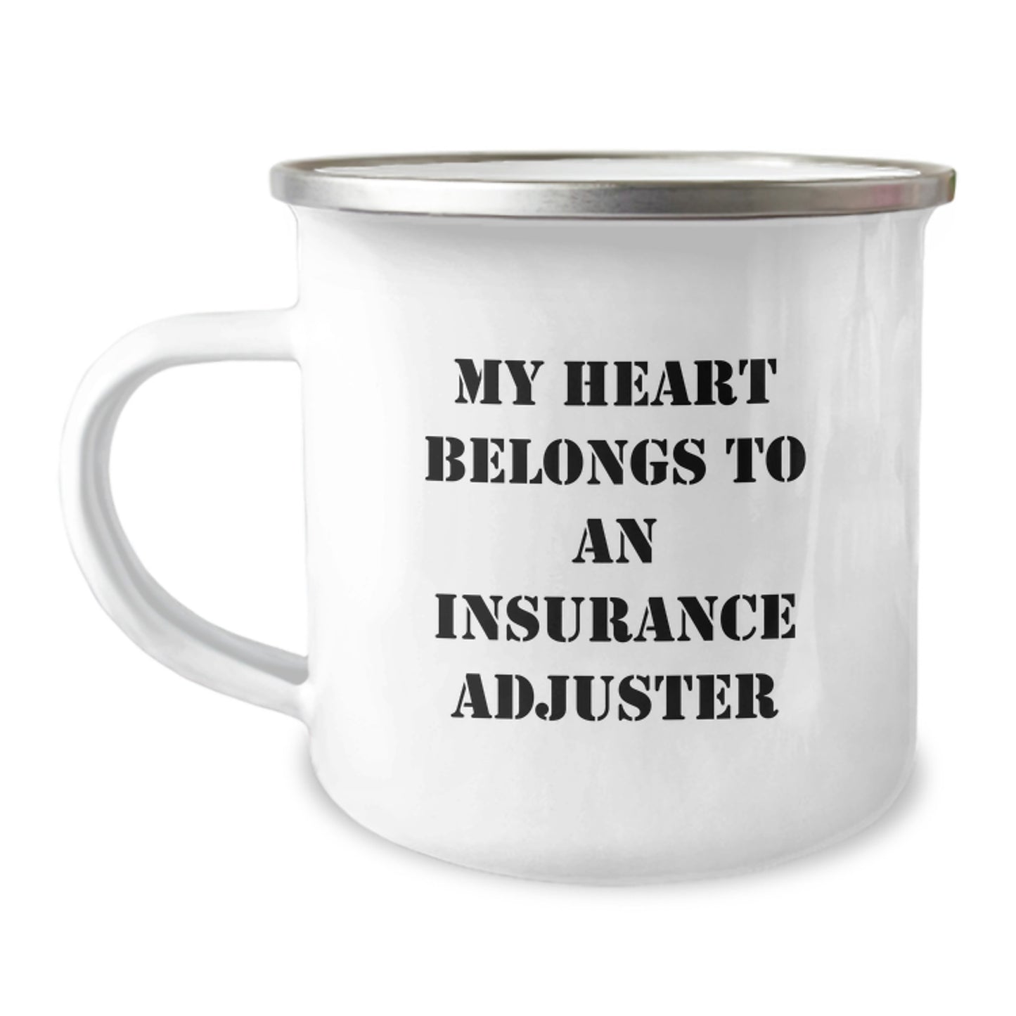 Funny Quotes Gifts from Men to Insurance Adjuster Friends Unique Christmas Mugs - Image 1