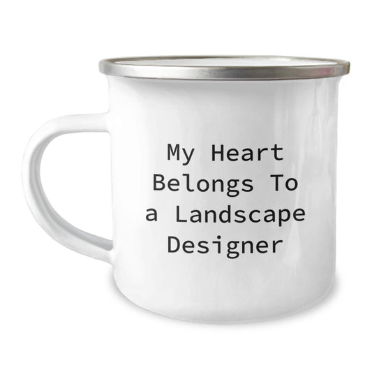 Funny Gifts for Landscape Designers, 'My Heart Belongs To A Landscape Designer' Christmas Unique Gifts from Friends to Landscape Designers - Image 1