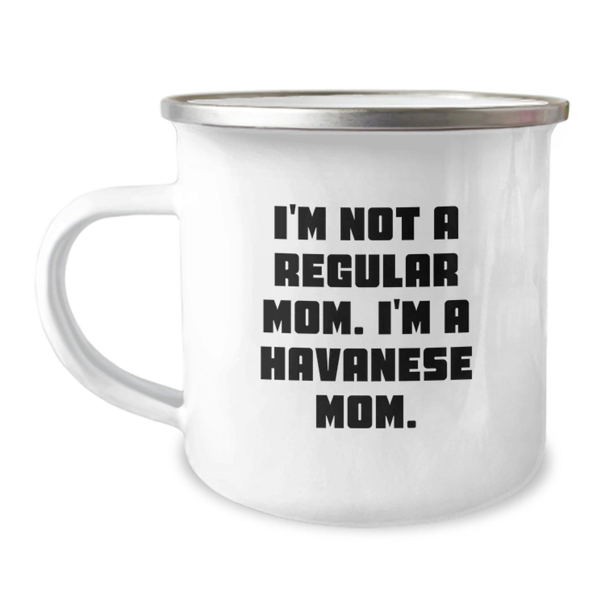 Havanese Dog Lover Gifts from Mom, Funny Camping Mug for Havanese Dog Mom, Unique Christmas Unique Gifts for Havanese Dog Enthusiasts - Image 1