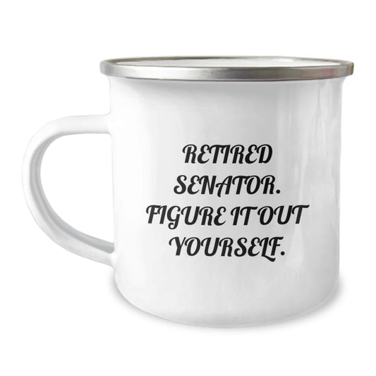 Senator Gifts from Friends, Funny Gift Idea for Senator, Christmas Unique Mugs for Senator - Image 1