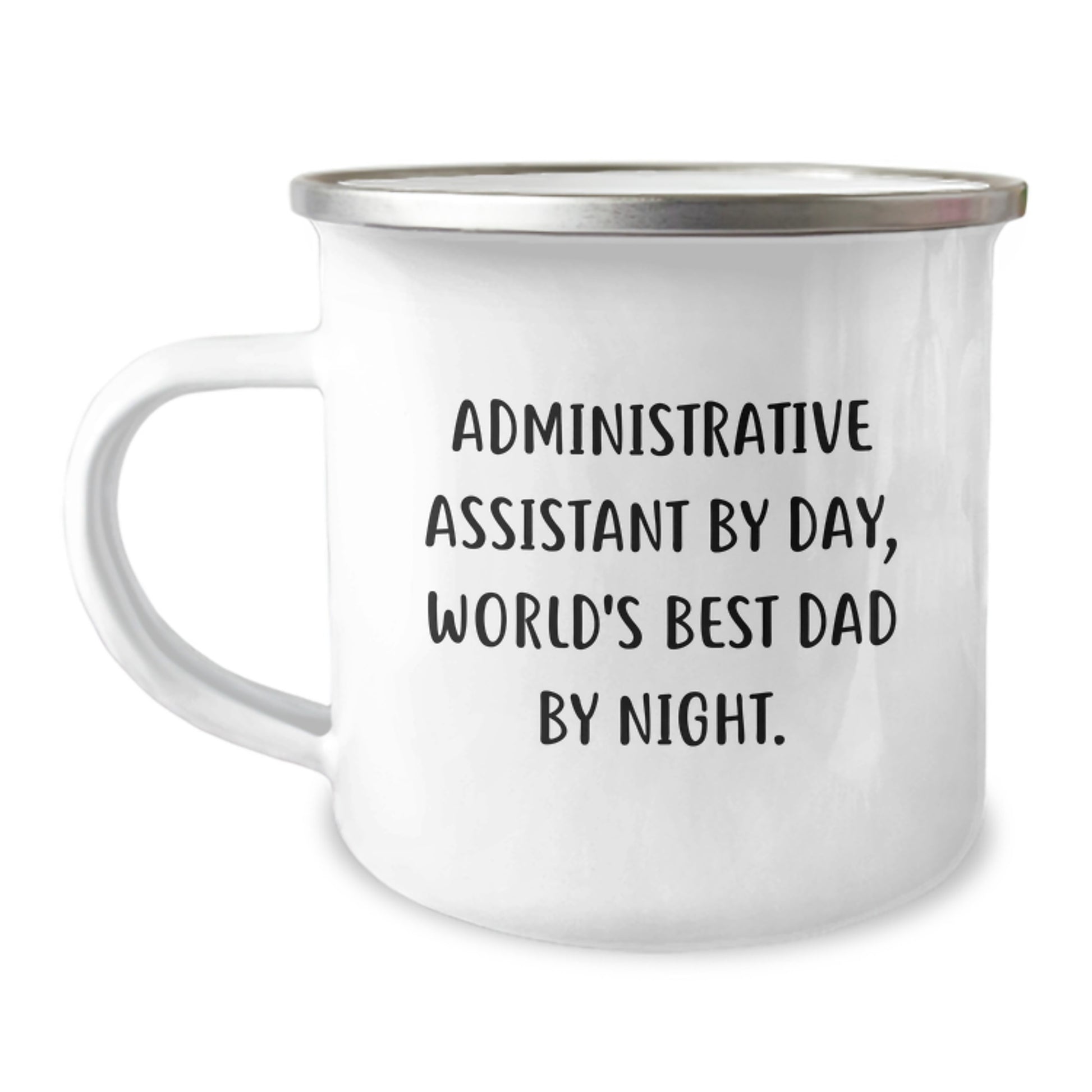 Administrative Assistant Gifts, Camping Mug, Funny Quote, Graduation Unique Gifts from Family, Gifts for Administrative Assistant - Image 1
