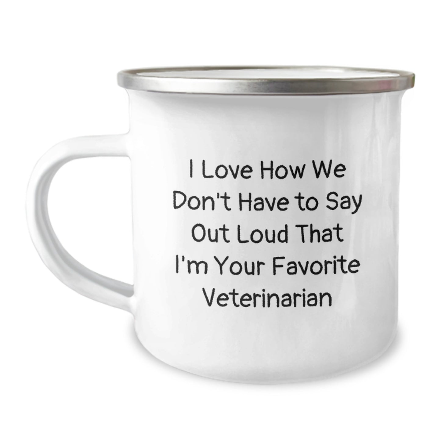 Funny Veterinarian Gift, Christmas Unique Mugs for Veterinarians, Camping Mug from Friends - Image 1