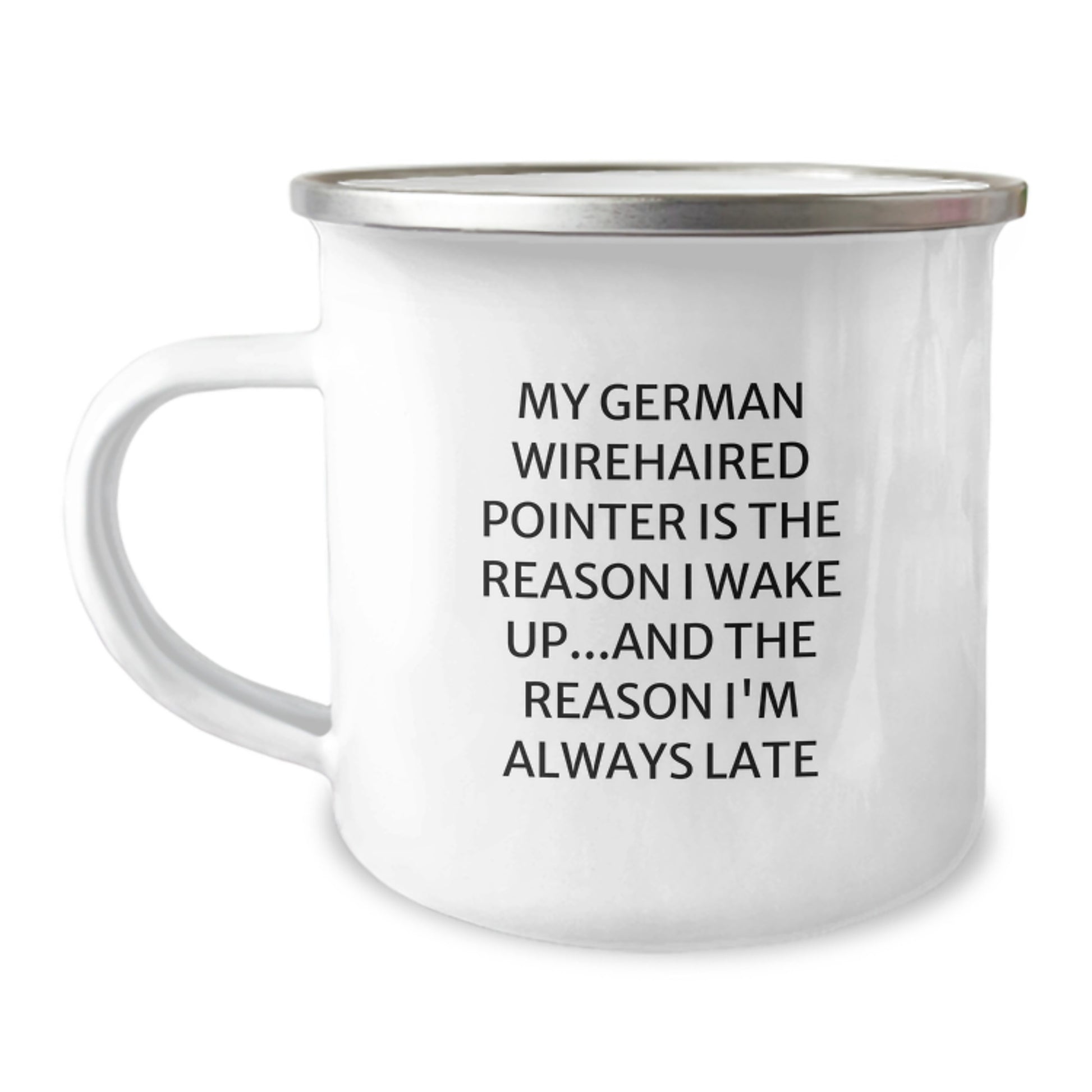 German Wirehaired Pointer Dog Gifts, Funny Camping Mug for German Wirehaired Pointer Dog Lovers, Gifts from Friends to Family, Perfect Birthday Present - Image 1