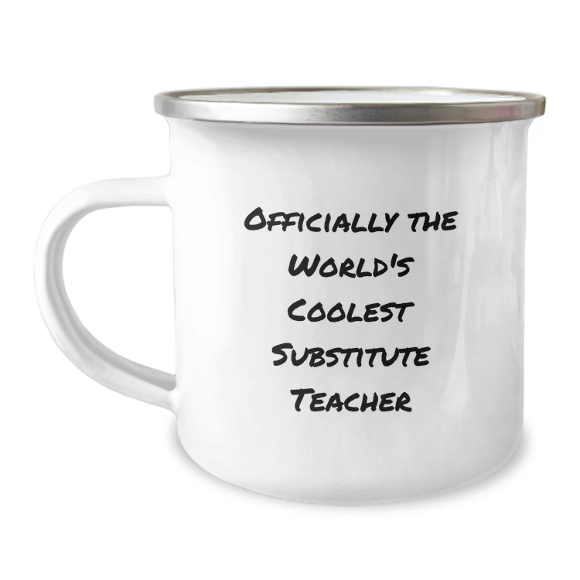 Funny Substitute Teacher Gifts for Men, Women, and Friends - Officially The World's Coolest Substitute Teacher Christmas Unique Gifts from Family - Image 1