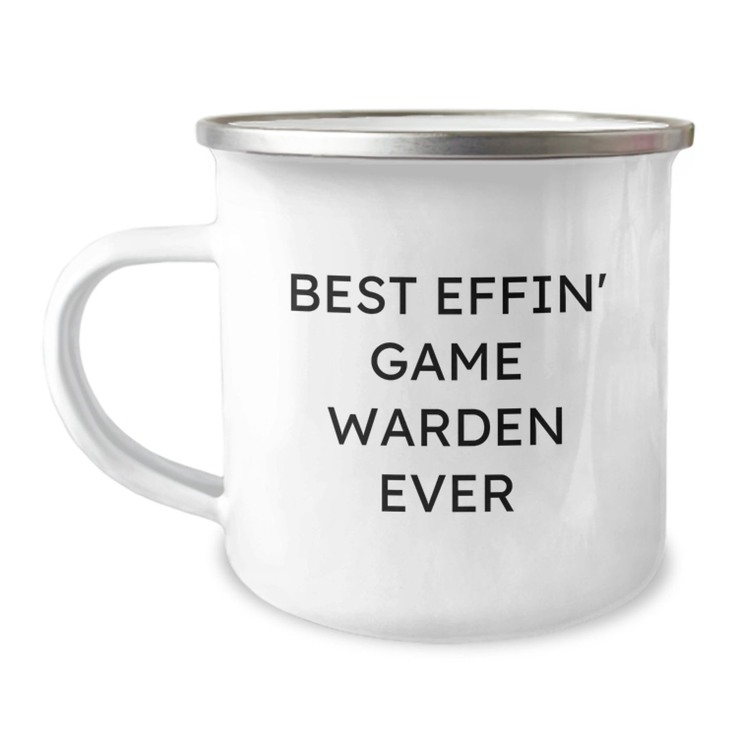 Funny Game Warden Gifts for Men, Best Effin' Game Warden Ever Camping Mug - Unique Christmas Unique Gifts from Friends to Family - Image 1