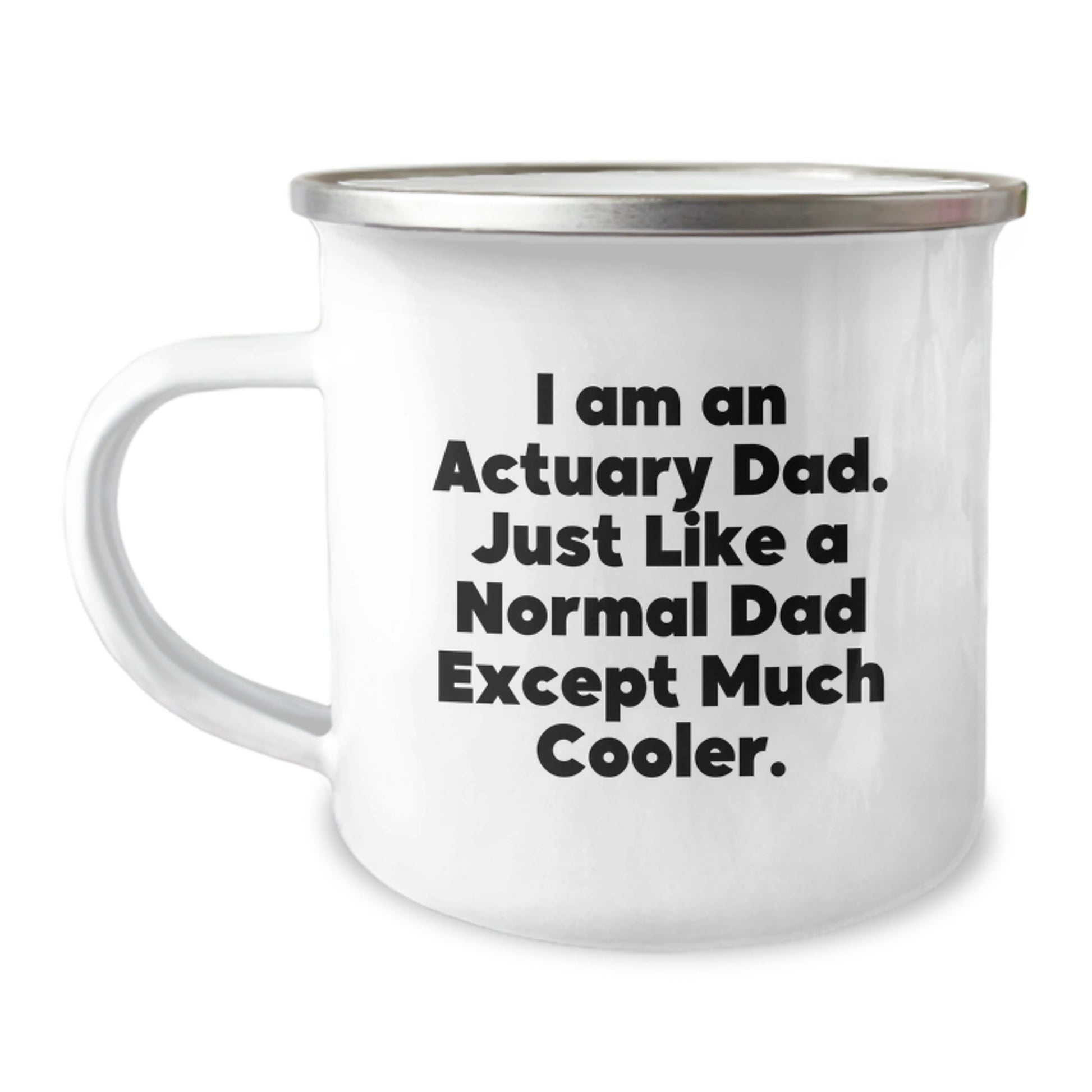 Funny Actuary Gifts for Actuary Dad - Christmas Unique Gifts from Family - Actuary Camping Mug Men - Image 1