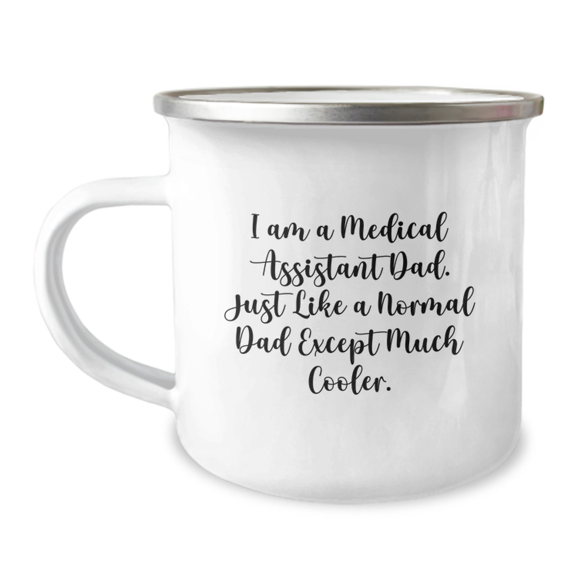 Medical Assistant Dad Gifts - Funny Camping Mug for Medical Assistant Graduation, Gifts from Dad to Medical Assistant - Image 1