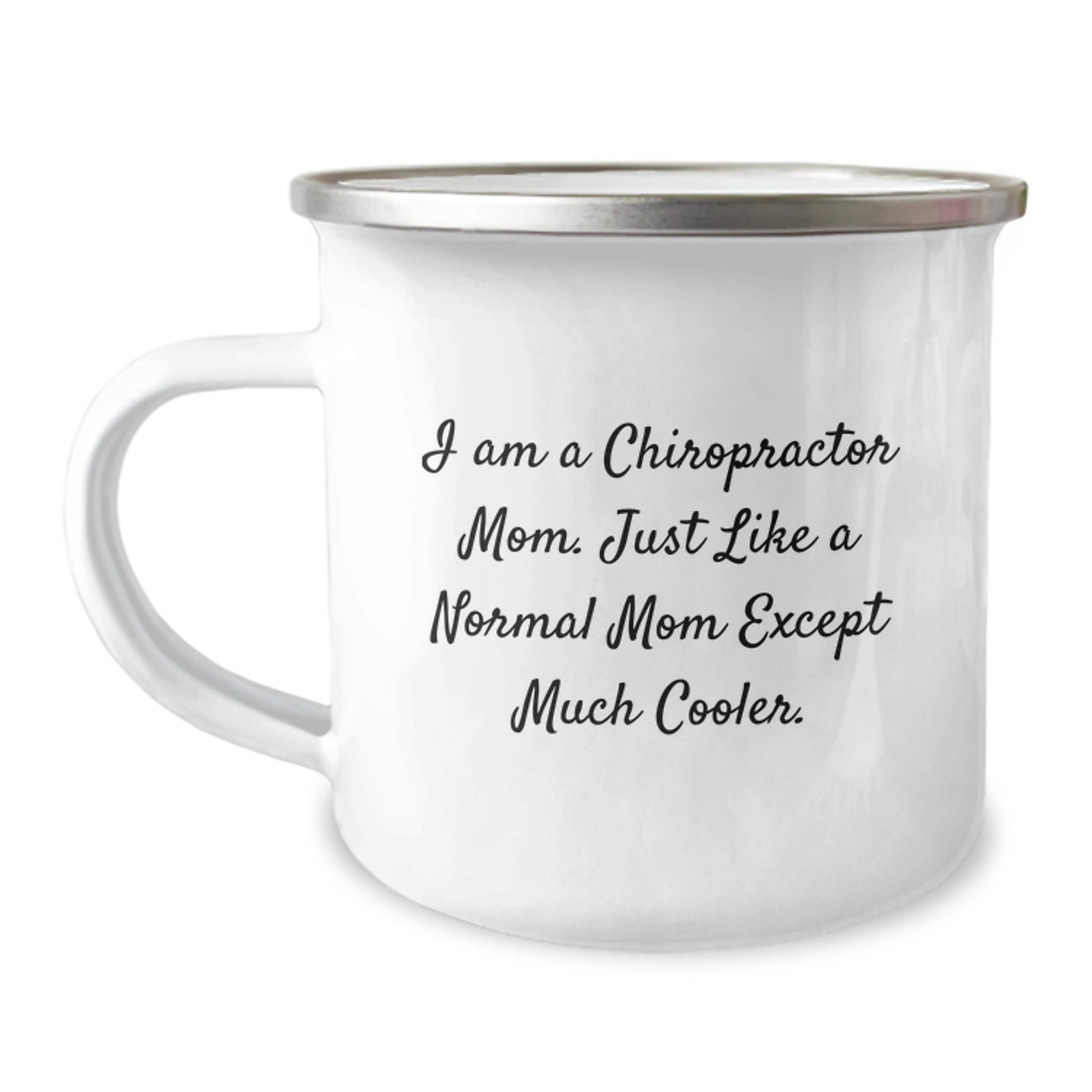 Chocolates for Chiropractor Friends, Inspirational Chiropractor Mom Camping Mug, Fun Chiropractor Gifts for Christmas - Image 1