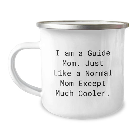 Funny Guide Mom Camping Mug Christmas Unique Gift for Guide Friends and Family - Gifts from Guide Moms - Image 1