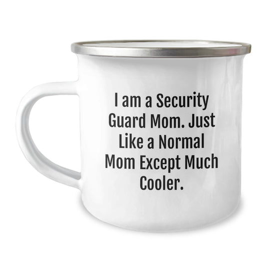 Funny Security Guard Mom Christmas Camping Mug Gifts from Family, for Security Guard Men, Unique Holiday Unique Gifts - Image 1