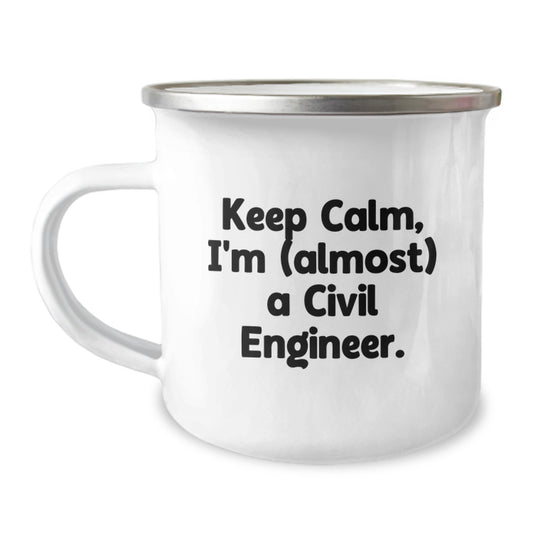Civil Engineer Inspirational Camping Mug Gifts from Friends for Civil Engineer Men Christmas Unique - Image 1