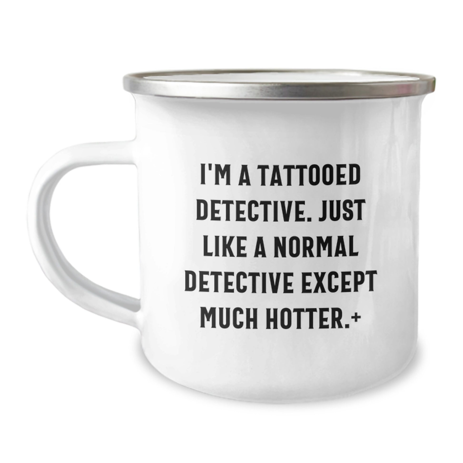 Funny Detective Camping Mug Gifts for Men Women Friends Family from Coworkers - Image 1