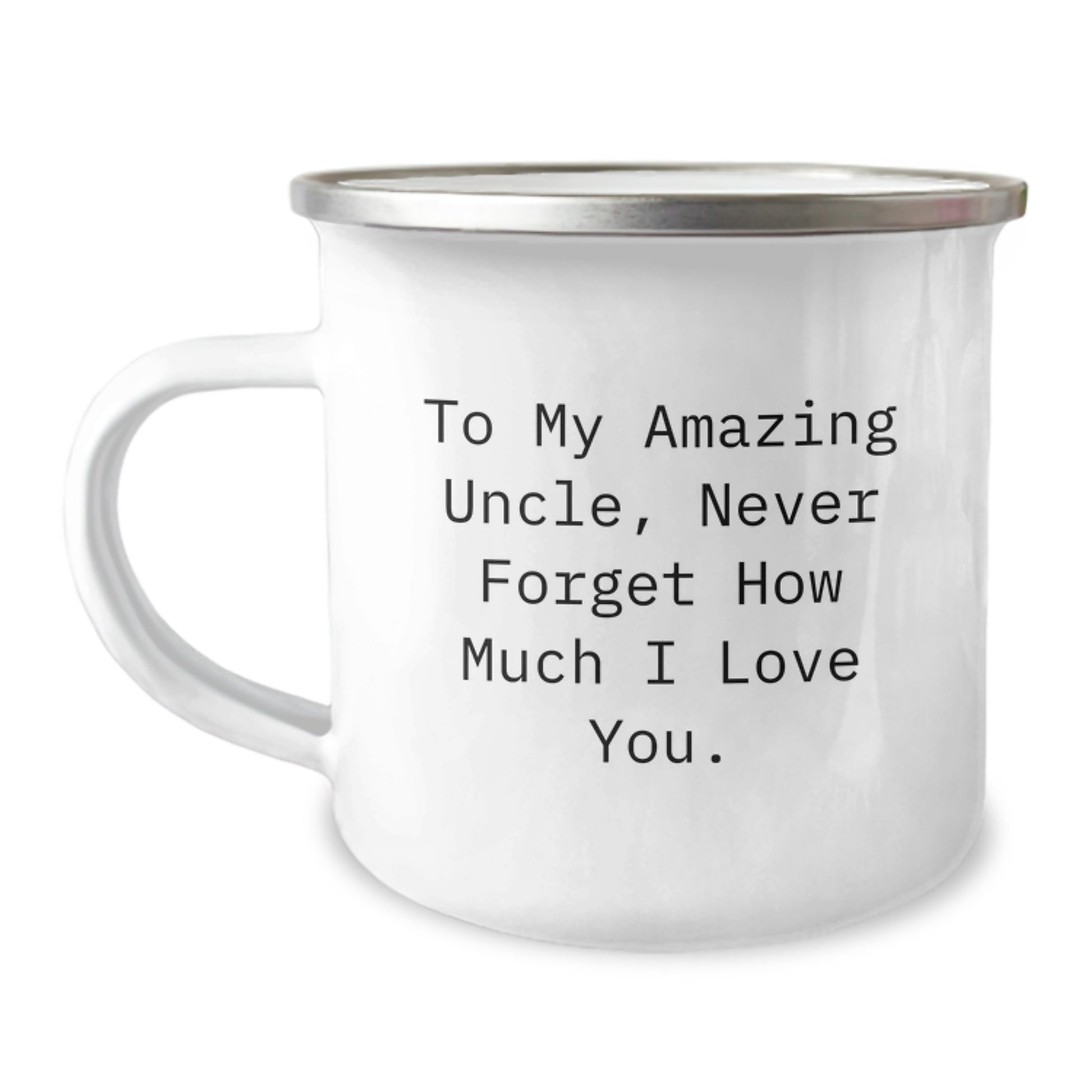 Funny Uncle Gifts, Christmas Unique Mugs for Men, To My Amazing Uncle, Camping Adventure - Image 1