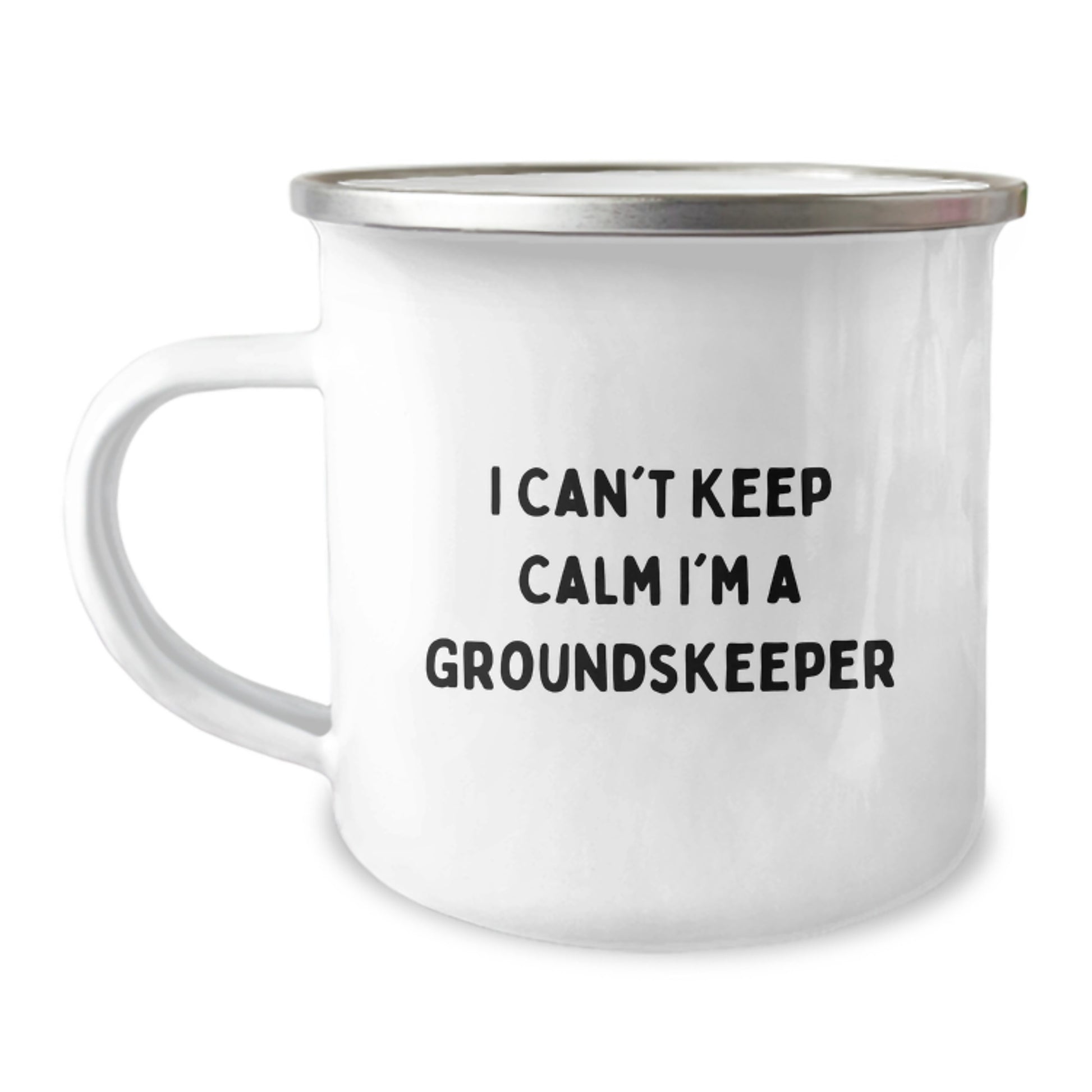 Funny groundskeeper Gifts from Friends for Men, I Can't Keep Calm I'm A groundskeeper Christmas Unique Mugs - Image 1