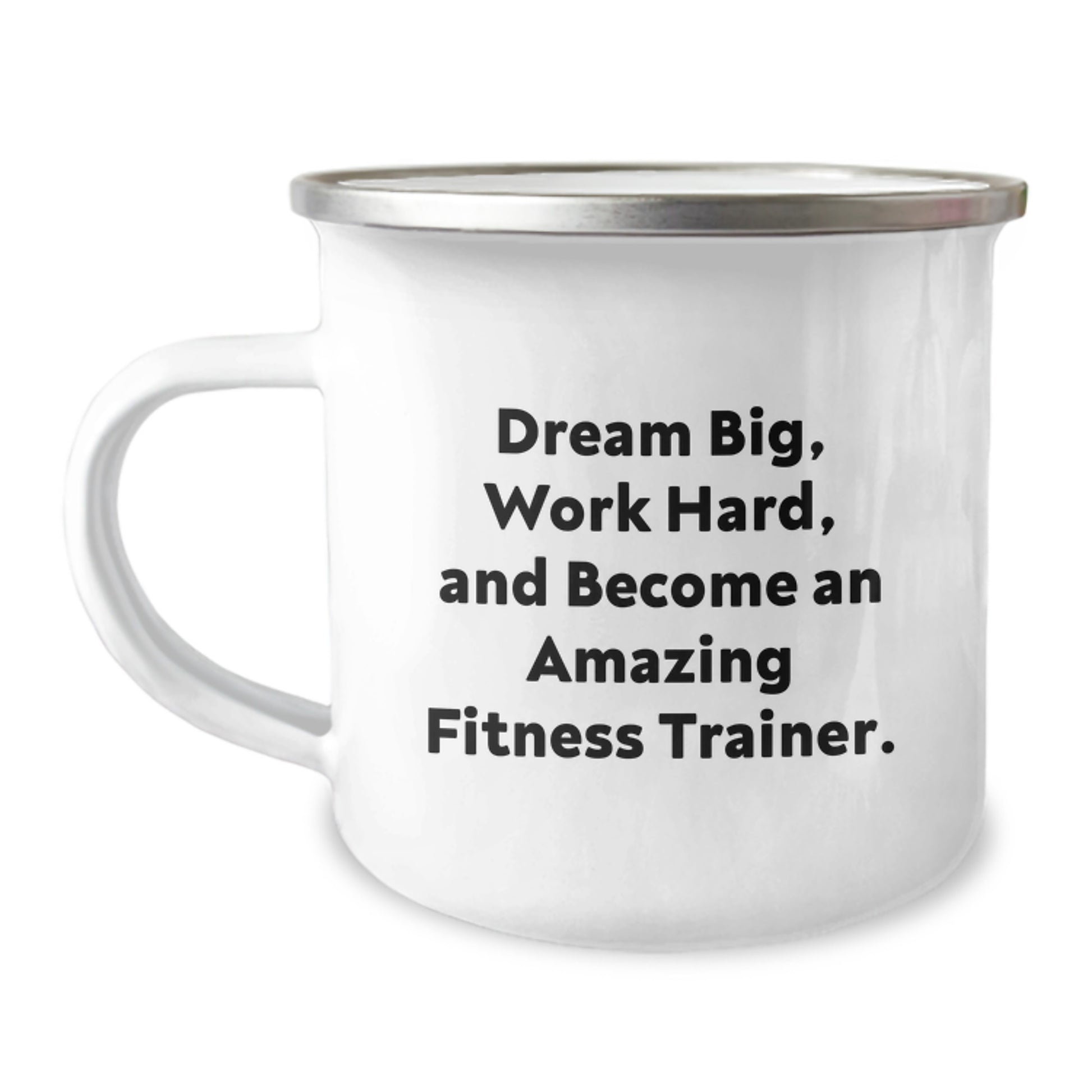 Fitness Trainer Gifts, Become An Amazing Trainer, Funny Camping Mug, Gifts from Friends, Gifts for Fitness Trainer - Image 1