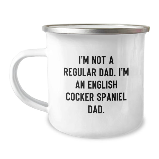 English Cocker Spaniel Dog Lover Funny Gifts for Dad Christmas Unique Mug, Perfect Camping Companion for Men, English Cocker Spaniel Dog Dad Enthusiast, Funny Quote for Dad English Cocker Spaniel Dog - Image 1