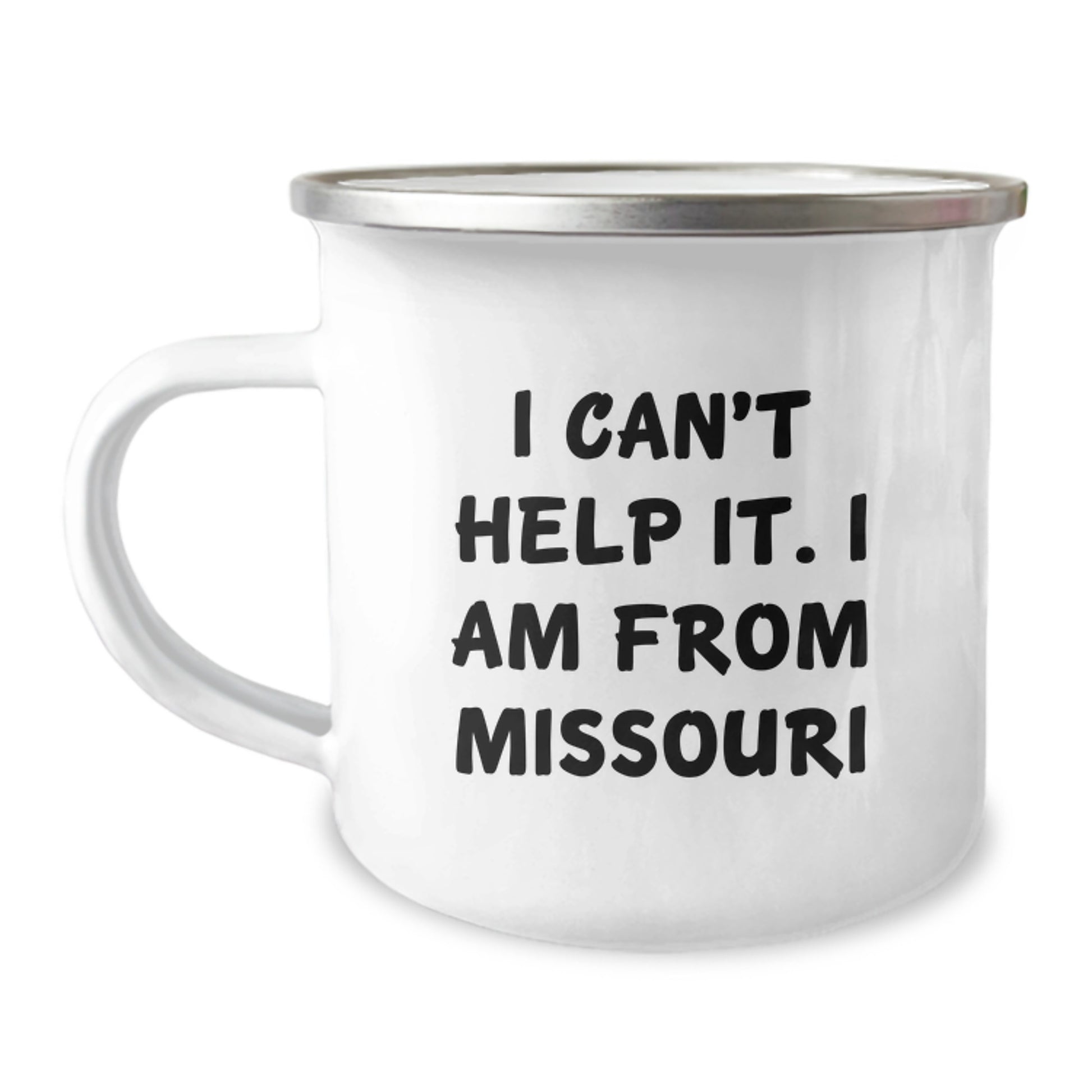 Missouri Gifts from Friends Unique Christmas Mugs Funny Camping Mug I 'm from Missouri - Image 1