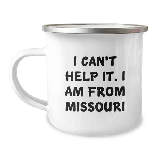 Missouri Gifts from Friends Unique Christmas Mugs Funny Camping Mug I 'm from Missouri - Image 1