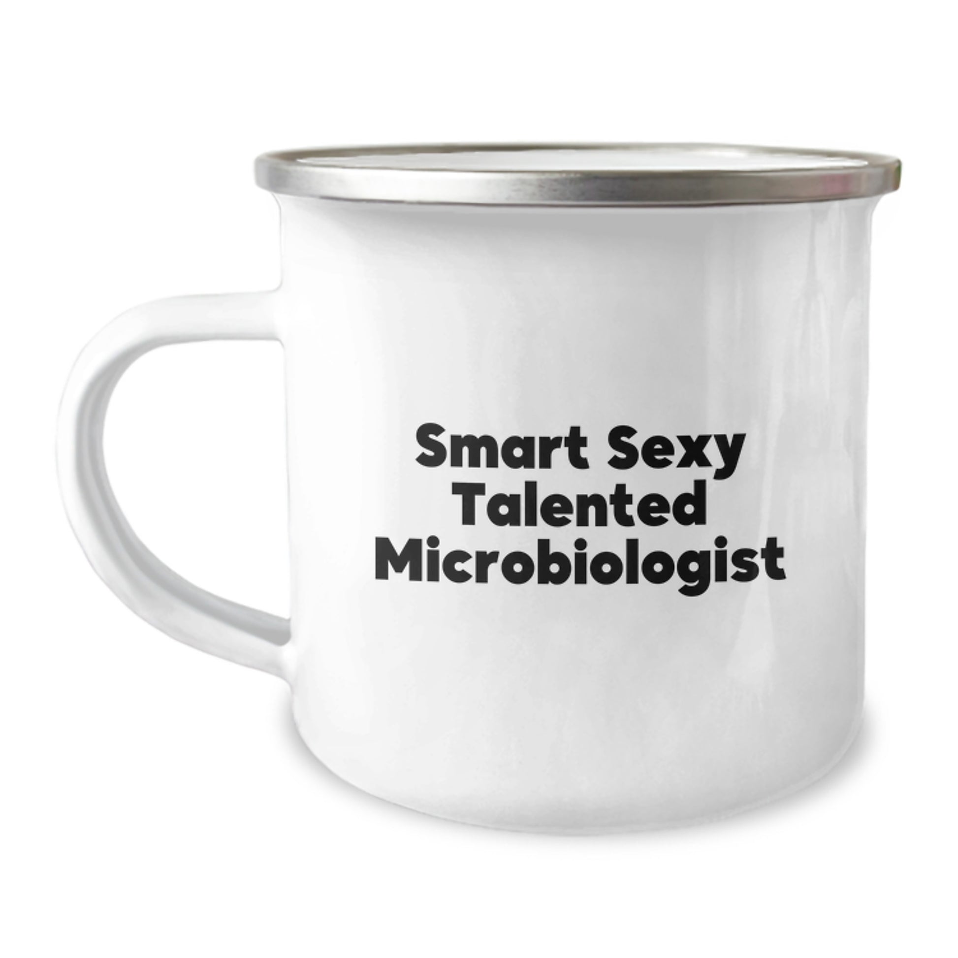 Smart Sexy Talented Microbiologist Gifts for Men Women Friends Coworkers Family - Funny Microbiologist Camping Mug, Christmas Unique Gifts from Friends to Family - Image 1