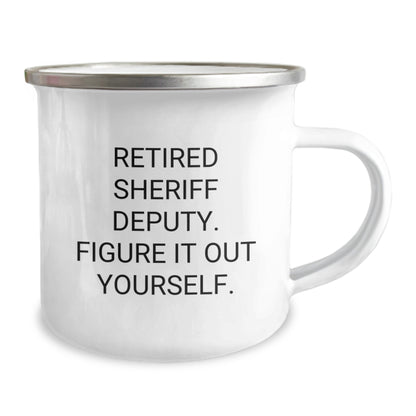 Funny Sheriff Deputy Gifts for Christmas Unique Mugs - Gifts from Men to Sheriff Deputy Friends - Image 2