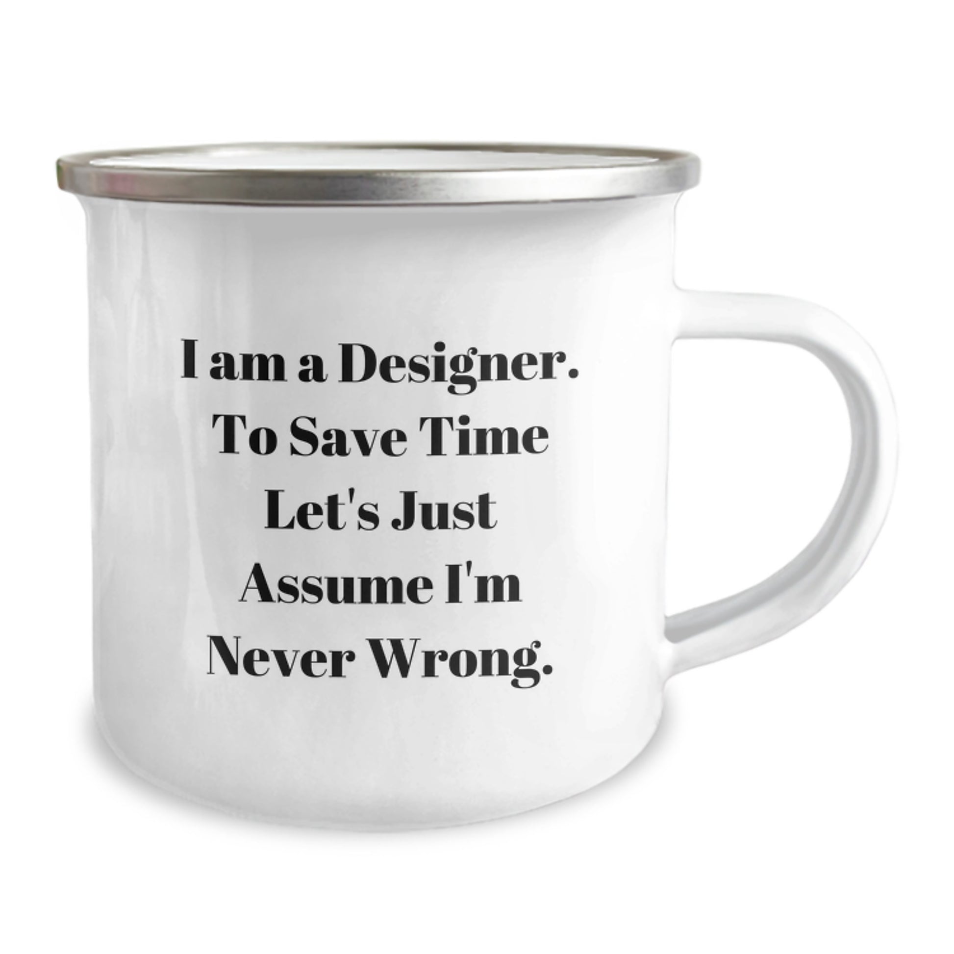 Funny Designer Gifts for Him - Unique Camping Mug from Friends - Perfect for Designer Men - Christmas Unique Gifts - Image 2