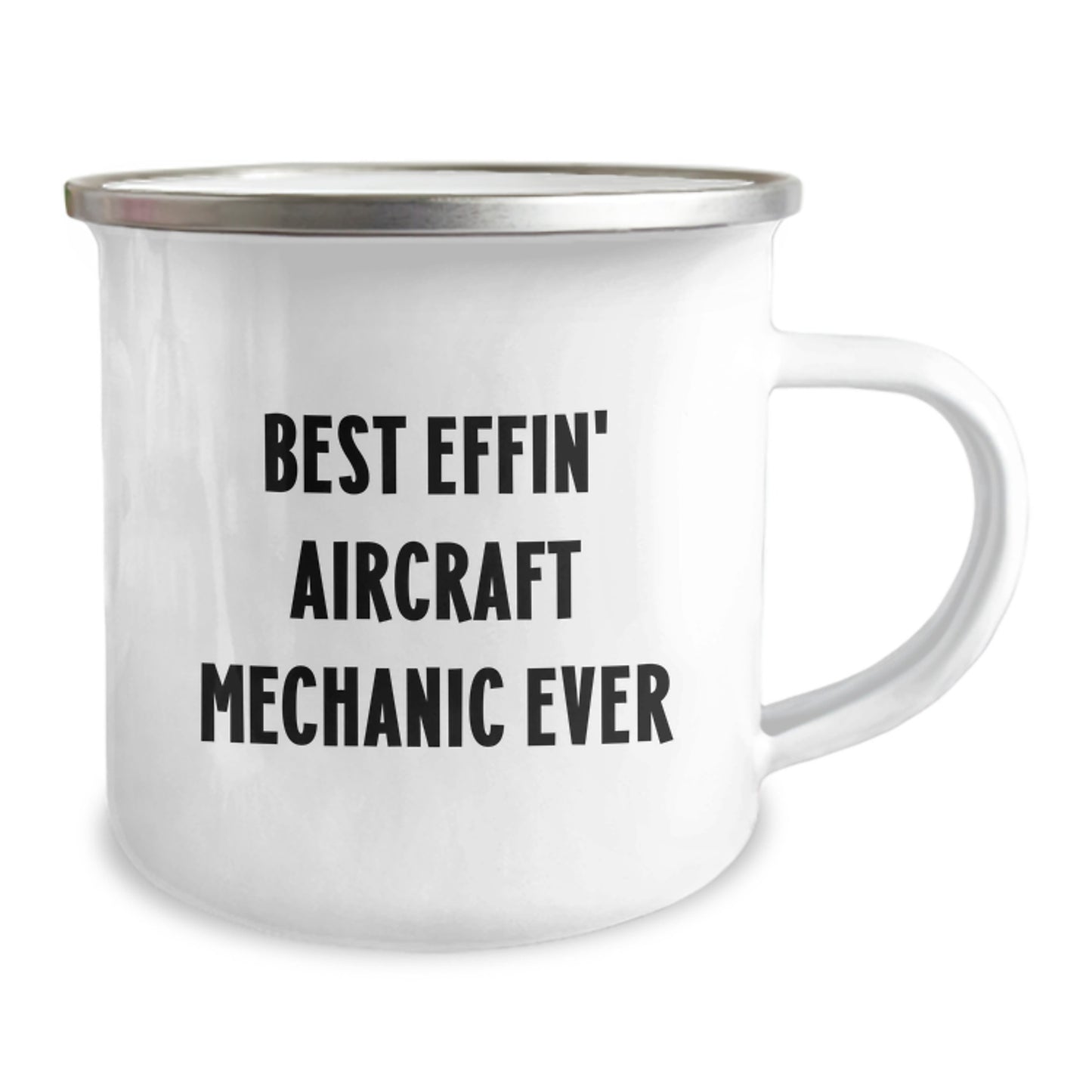 Funny Gifts from Friends for the Best Effin' Aircraft Mechanic Ever - Christmas Unique Mugs for Men - Image 2