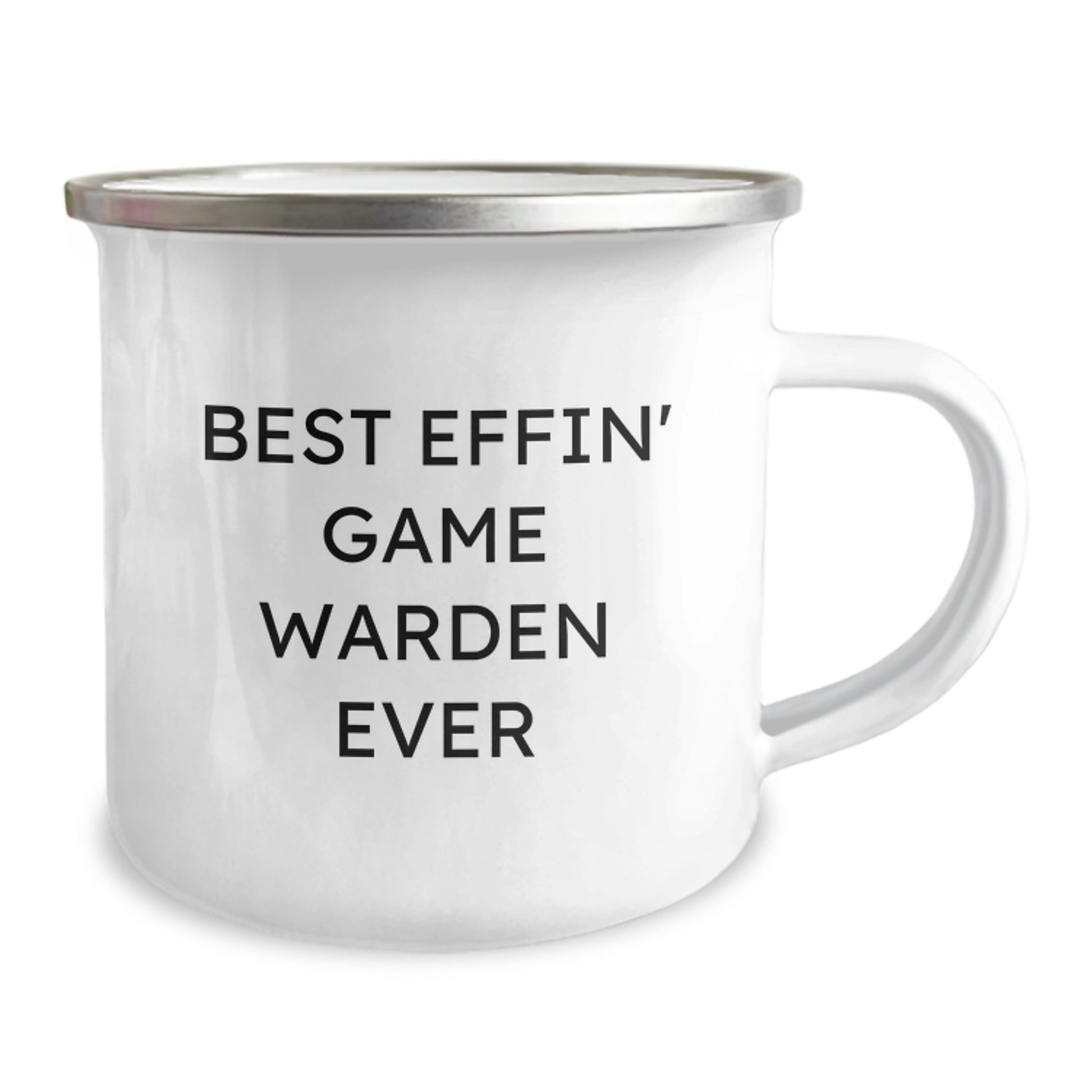 Funny Game Warden Gifts for Men, Best Effin' Game Warden Ever Camping Mug - Unique Christmas Unique Gifts from Friends to Family - Image 2