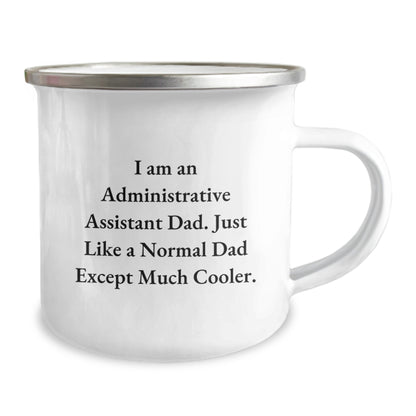 Funny Quote Gifts for Administrative Assistant Dad - Camping Mug, Unique Christmas Unique Gifts from Friends Family - Image 2